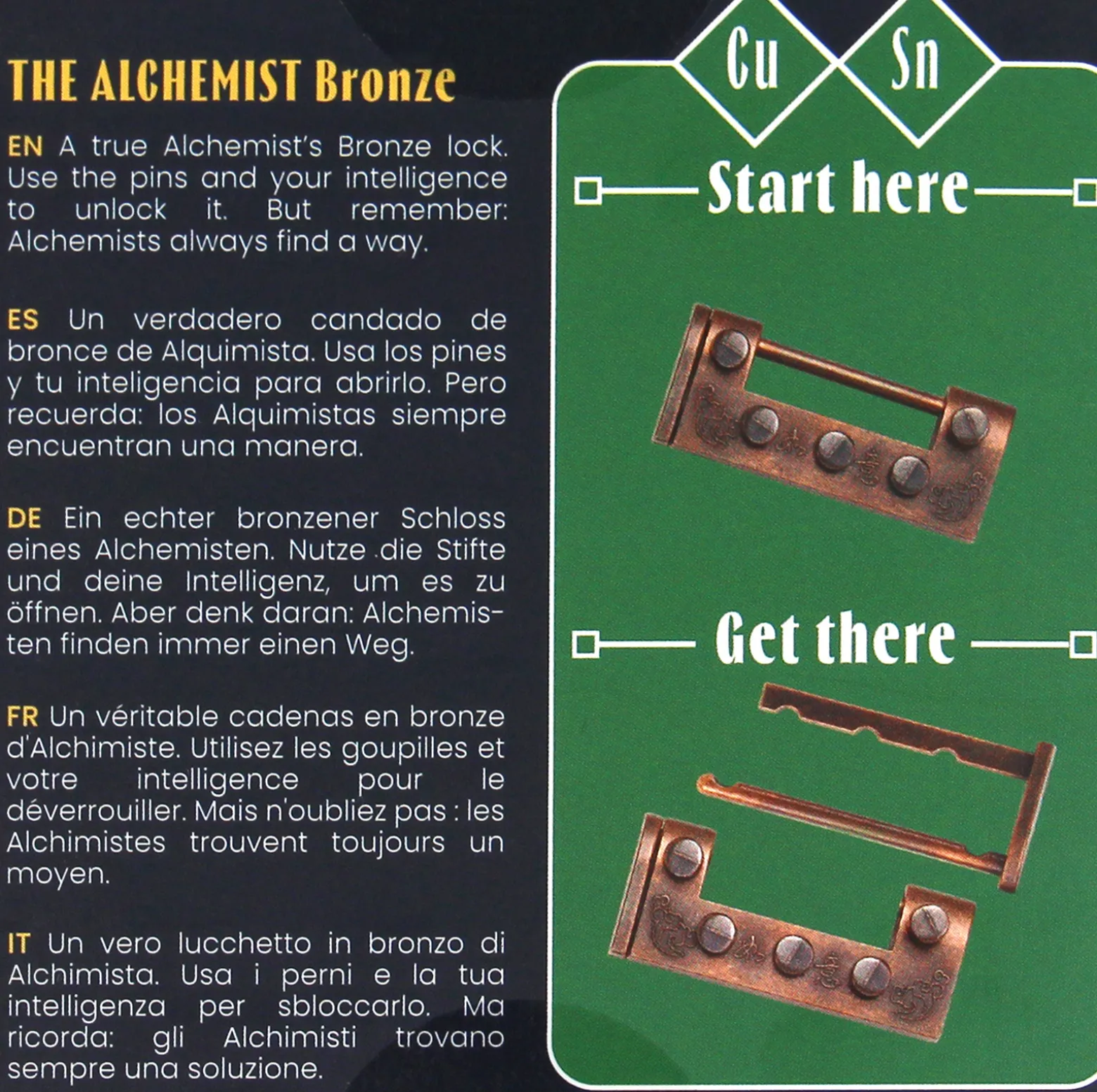 The Alchemist Puzzles: Bronze - łamigłówka Recent Toys - poziom 5/5