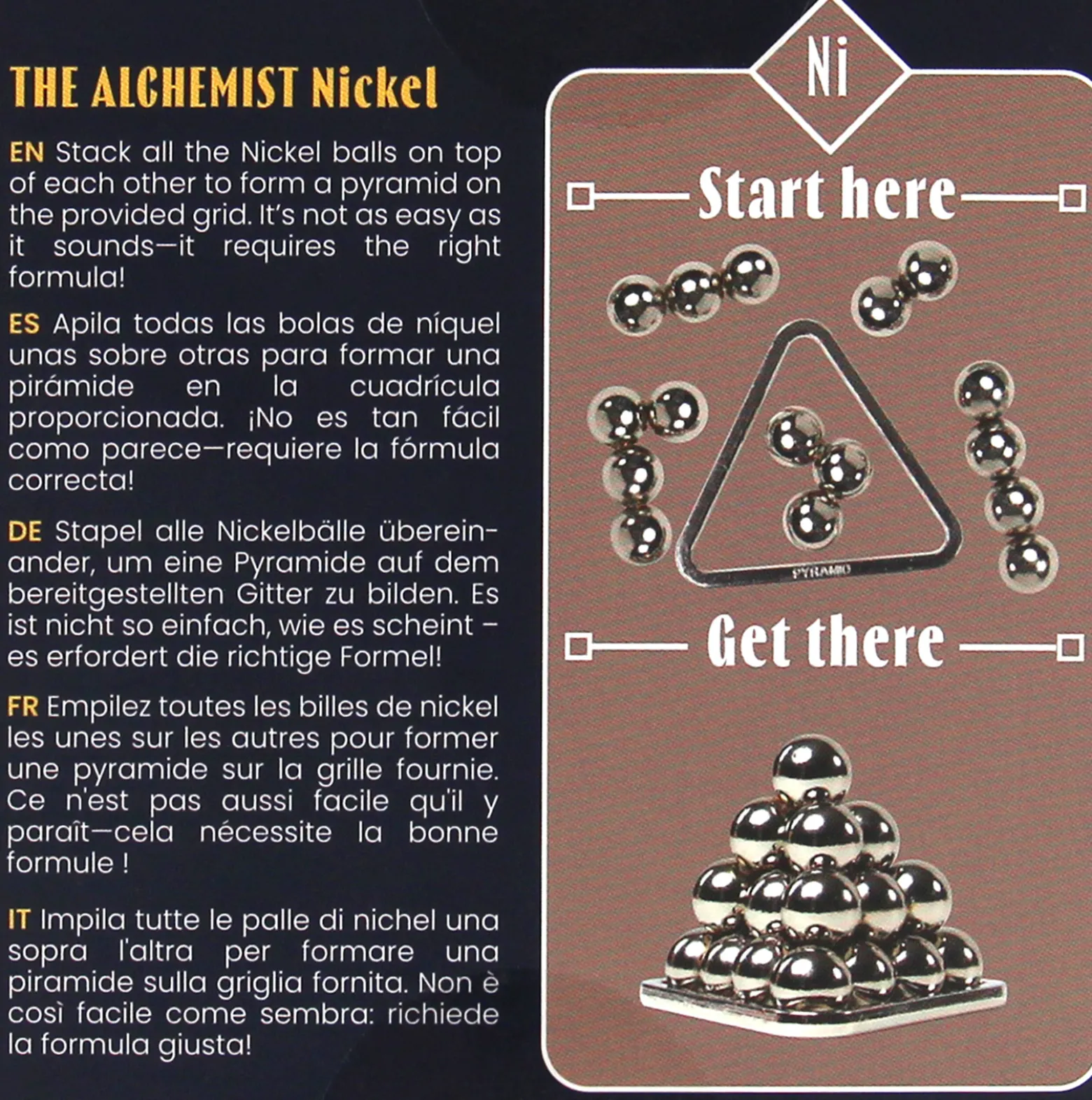 The Alchemist Puzzles: Nickel - łamigłówka Recent Toys - poziom 5/5