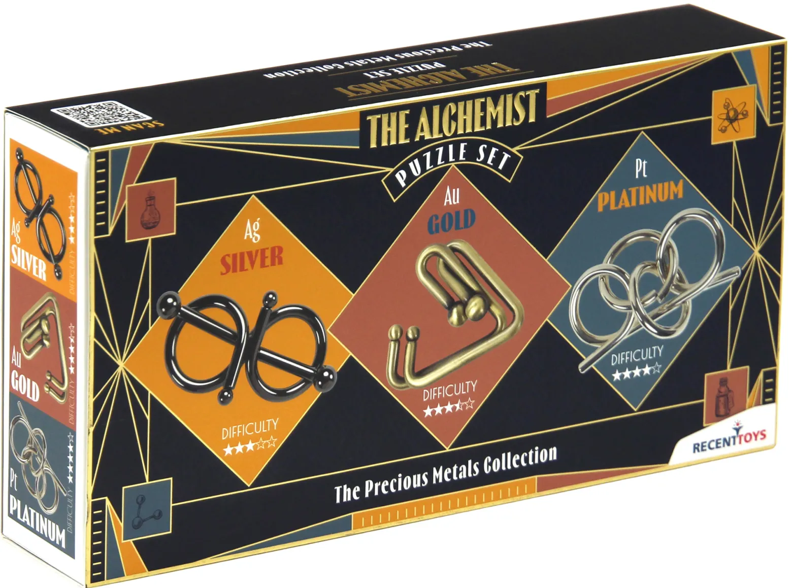 The Alchemist Puzzle (zestaw 3 łamigłówek)