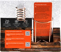 The Locked Wine Puzzle (Wyciągnij butelkę) - łamigłówka Recent Toys - poziom 4/5