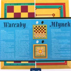 Warcaby + Młynek (Jawa)