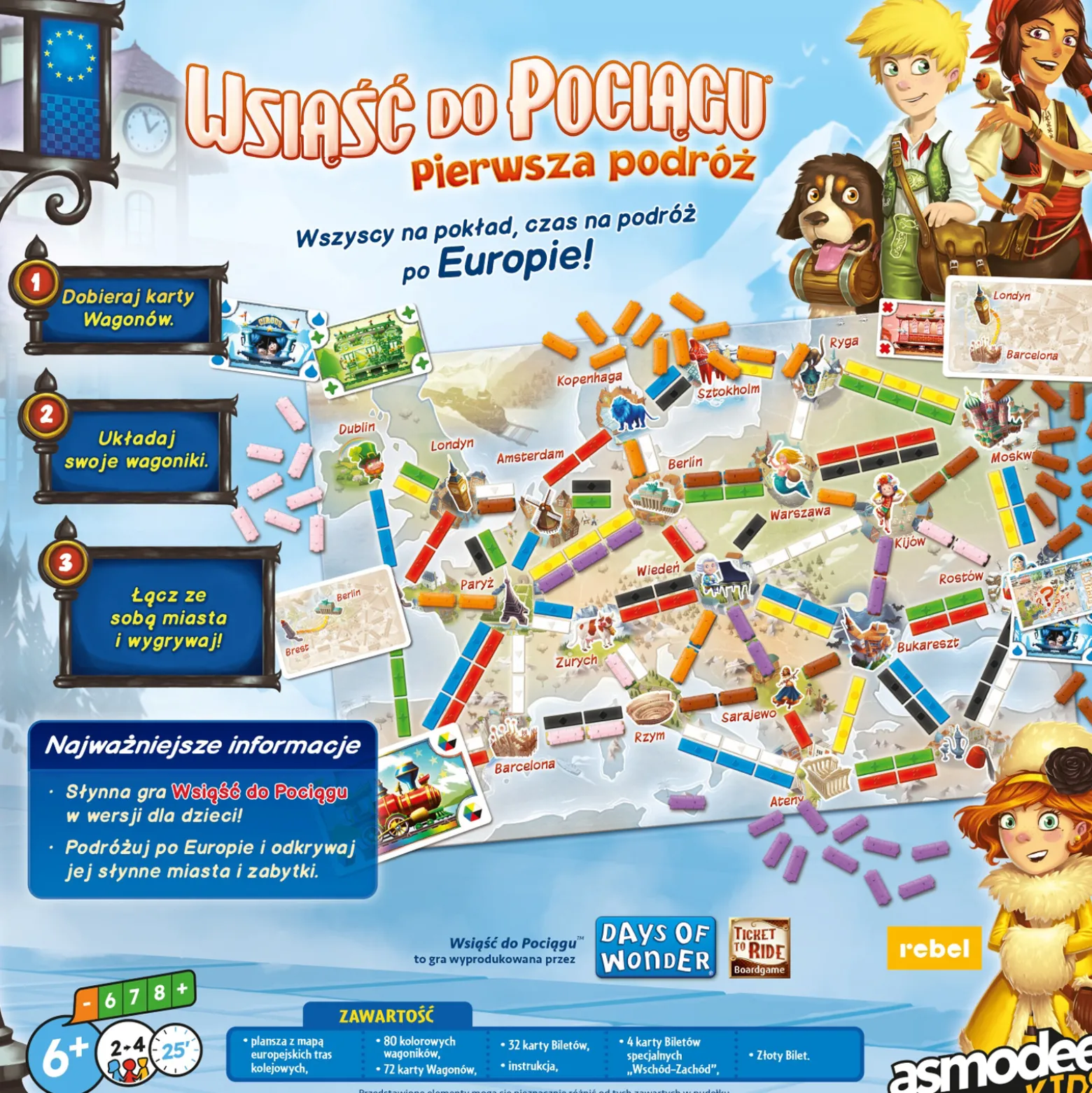 Wsiąść do pociągu: Pierwsza podróż