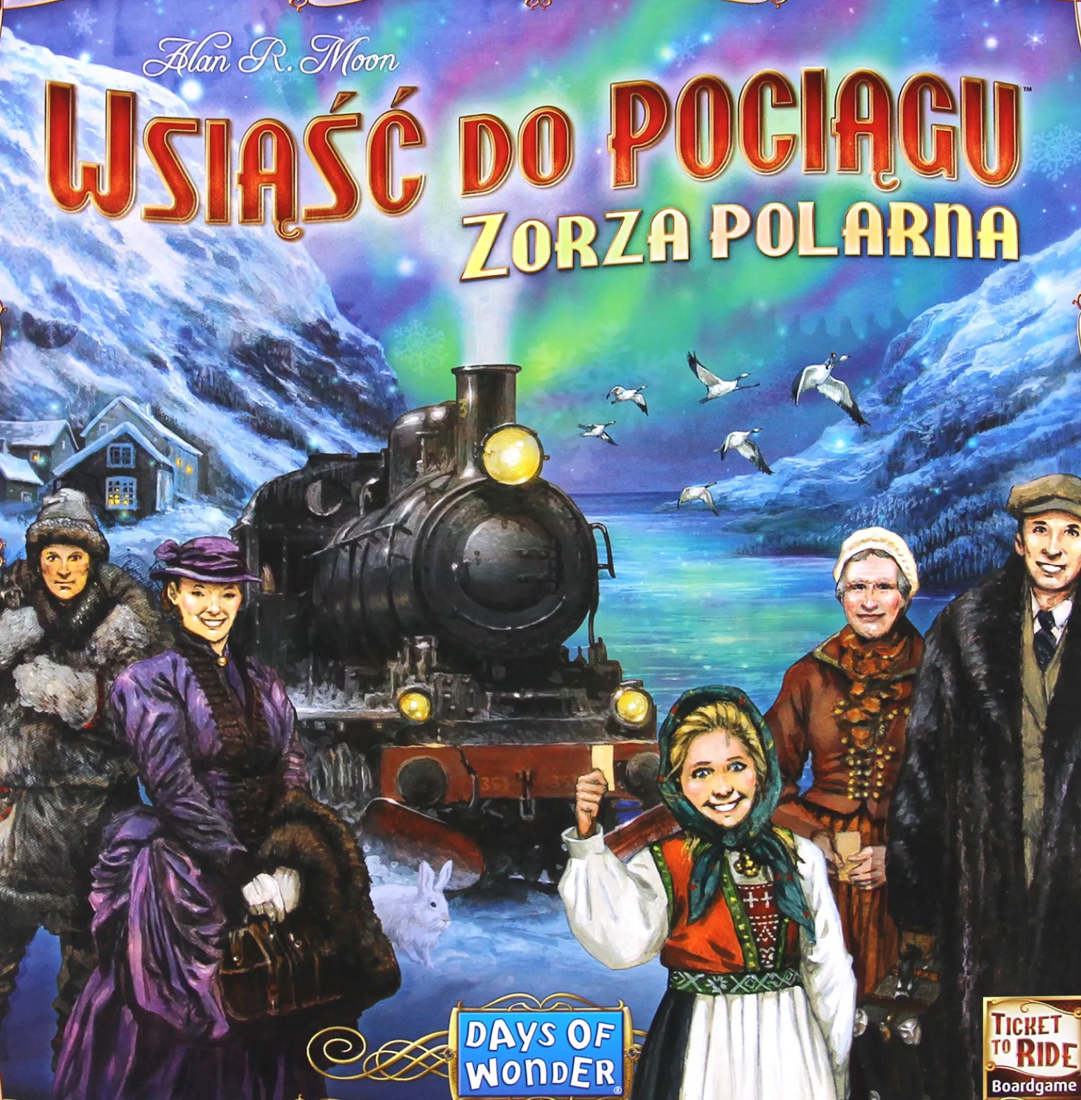 Wsiąść do pociągu: Zorza polarna